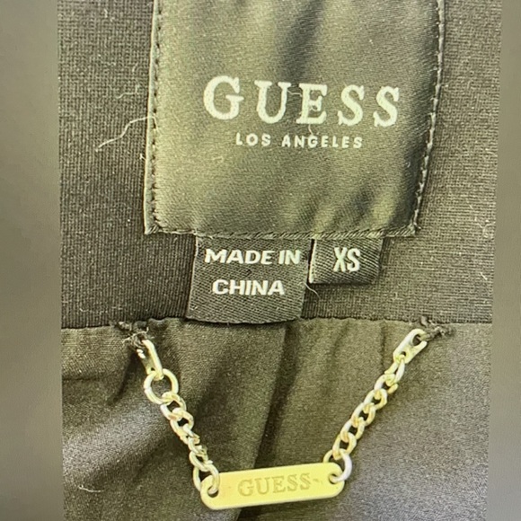 GUESS Women's Black Jacket - Picture 4 of 5